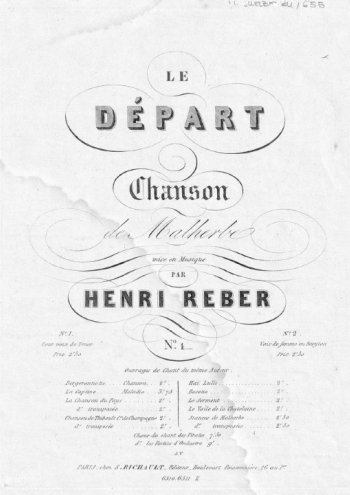 Le départ